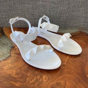 REBECCA MINKOFF • Jana White Jelly Sandal size 8